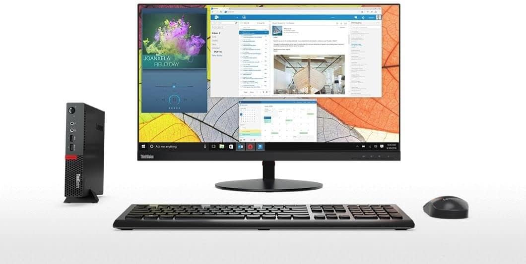 Lenovo ThinkCentre M910q Tiny Desktop Computer Mini PC, Intel Core i5-7500T Upto 3.3GHz,16GB DDR4 RAM,New 512GB NVMe M.2 SSD,WiFi Bluetooth,Wireless Keyboard and Mouse,Windows 10 Pro (Renewed)