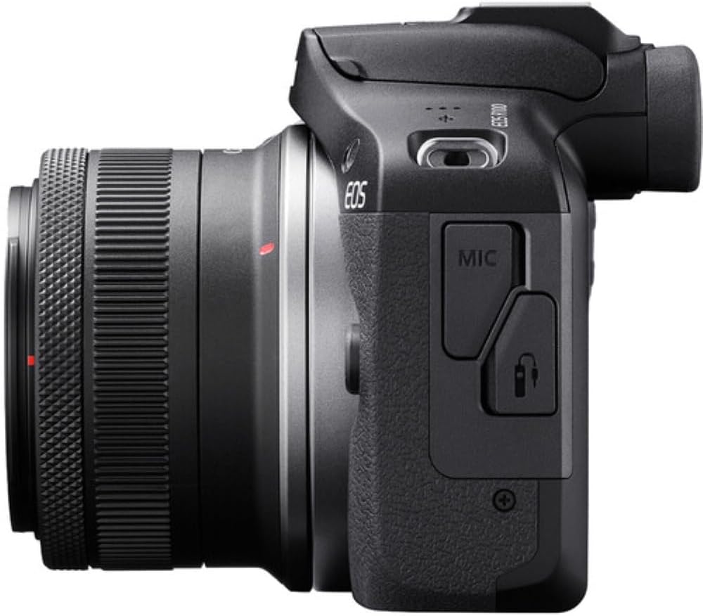 Canon EOS R100 Mirrorless Camera with 18-45mm and 75-300mm f/4-5.6 Lens Bundled with 64GB Memory Card & Camera Bag (3 Items)