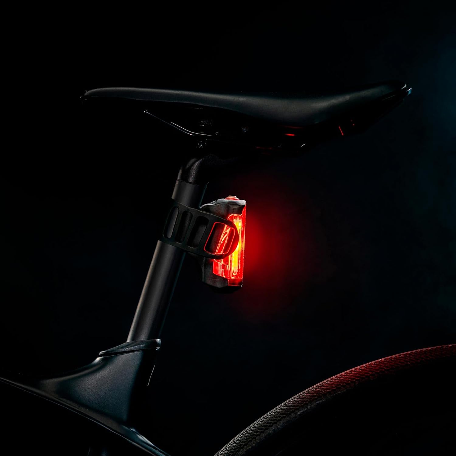 LEZYNE Radar React System, Front & Rear LED Bike Lights - Bright IPX7 Waterproof Day/Nighttime Cycling Road Visibility Headlight & Taillight - Automatic Radar Vehicle Detection, Visual/Audio Alerts