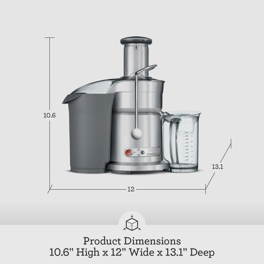 Breville Juice Fountain Elite 800JEXL, Silver