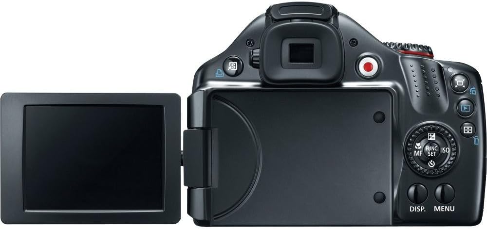 Canon SX40 HS 12.1MP Digital Camera with 35x Wide Angle Optical Image Stabilized Zoom and 2.7-Inch Vari-Angle Wide LCD