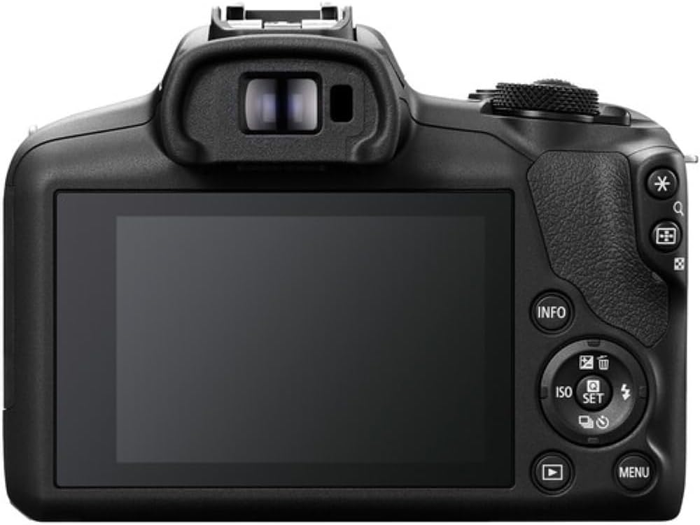 Canon EOS R100 Mirrorless Camera with 18-45mm and 75-300mm f/4-5.6 Lens Bundled with 64GB Memory Card & Camera Bag (3 Items)
