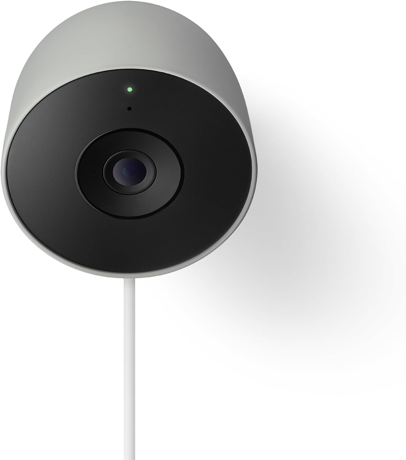 Google Nest Cam Outdoor (Wired, 2nd Gen) - Security Camera with 2K Video and Gemini, Night Vision, 2-Way Audio - Works with Google Home - 2025 Model - Hazel