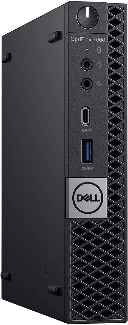 Dell Optiplex 7060 Micro MFF Desktop PC Intel i7-8700T 6-Cores 2.40GHz 32GB DDR4 New 1TB M.2 NVMe SSD WiFi BT HDMI New KB & Mouse Windows 11 Pro (Renewed)