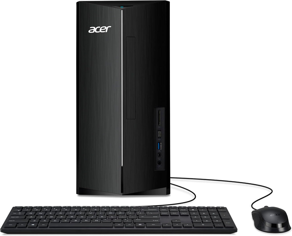 acer Aspire TC-1785-UA92 Desktop | Intel Core i5-14400 10-Core Processor | 8GB DDR5-5600 Memory | 512GB PCIe 4.0 NVMe SSD | SD Card Reader | Wi-Fi 6E | Windows 11 Home