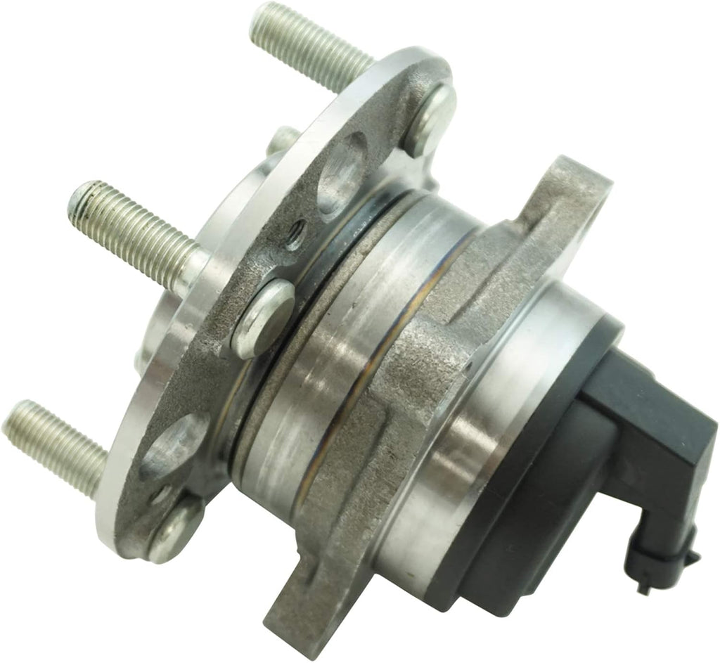 TRQ Front Driver and Passenger Side Wheel Bearing and Hub Assembly Set 2 Piece Compatible with 2009-2014 Hyundai Genesis 2011-2016 Equus