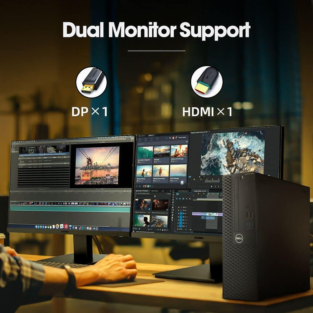 Dell OptiPlex 3050 Small Form Factor Desktop Computer, Intel Core i5-7500, 8GB DDR4, 256GB Solid State Drive, Windows 11 Pro (Renewed)