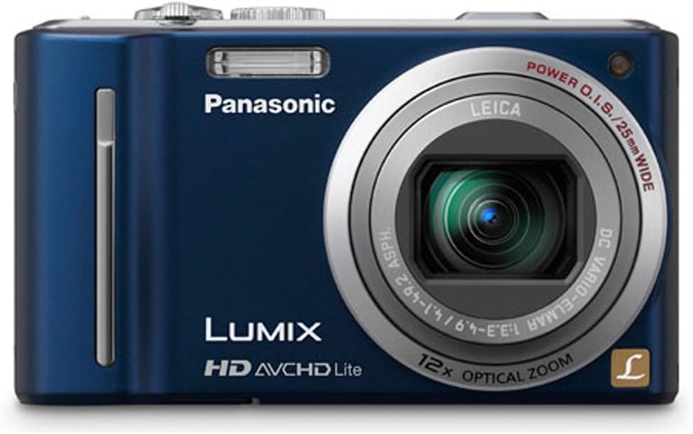 Panasonic Lumix DMC-ZS7 12.1 MP Digital Camera with 12x Optical Image Stabilized Zoom and 3.0-Inch LCD (Blue) (OLD MODEL)