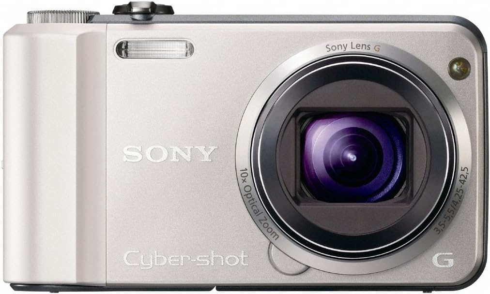 Sony Cyber-Shot DSC-H70 16.1 MP Digital Still Camera with 10x Wide-Angle Optical Zoom G Lens and 3.0-inch LCD (Silver)