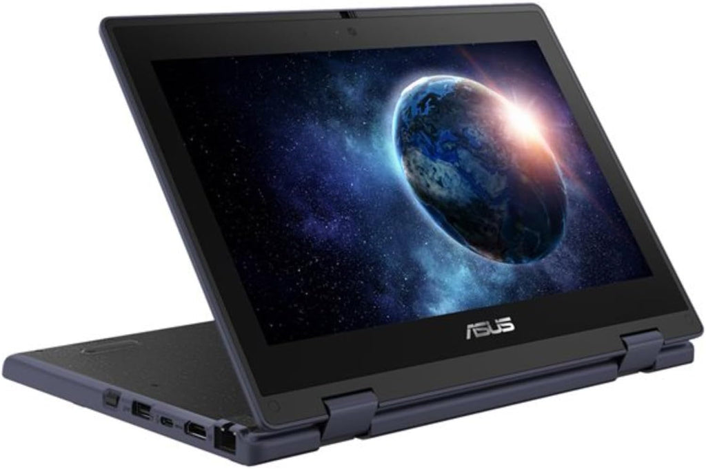 ASUS 11.6' HD Touchscreen 2 in 1 Educational Laptop, Intel Celeron N100 Processor, 4GB RAM 2TB SSD, Wi-Fi 6, Bluetooth 5.1, Spill Resistant, Anti Glare Coating, Windows 11 Pro, Mineral Gray