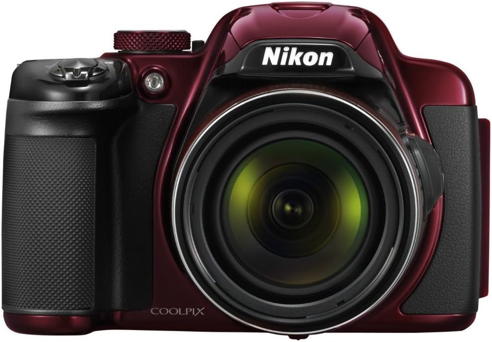 Nikon COOLPIX P520 18.1 MP CMOS Digital Camera with 42x Zoom Lens and Full HD 1080p Video (Red) (OLD MODEL)