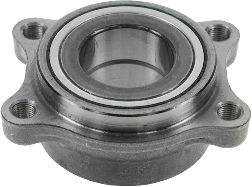 TRQ 2 Piece Wheel Bearing & Hub Assembly Set Compatible with 2003-2007 Infiniti G35 2003-2009 Nissan 350Z