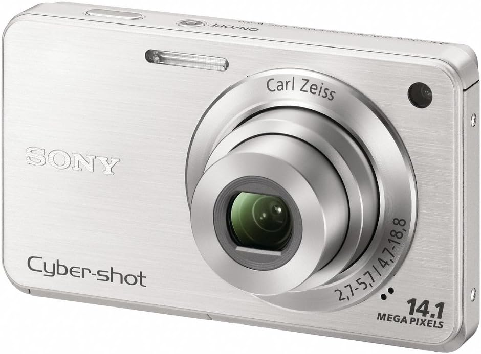 Sony Cyber-Shot DSC-W560 14.1 MP Digital Still Camera with Carl Zeiss Vario-Tessar 4x Wide-Angle Optical Zoom Lens and 3.0-inch LCD (Silver)