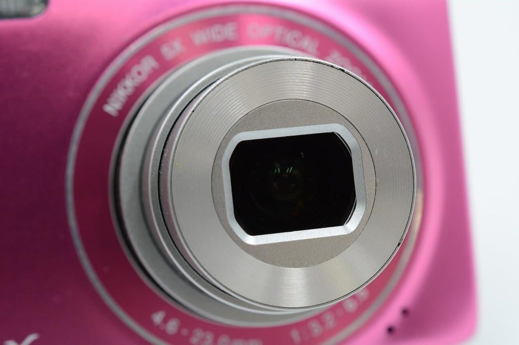 Nikon COOLPIX S3100 14 MP Digital Camera with 5x NIKKOR Wide-Angle Optical Zoom Lens and 2.7-Inch LCD (Pink)