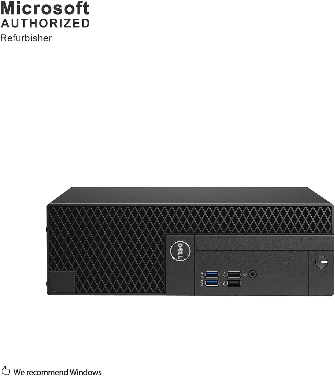 Dell OptiPlex 3050 Small Form Factor Desktop Computer, Intel Core i5-7500, 8GB DDR4, 256GB Solid State Drive, Windows 11 Pro (Renewed)
