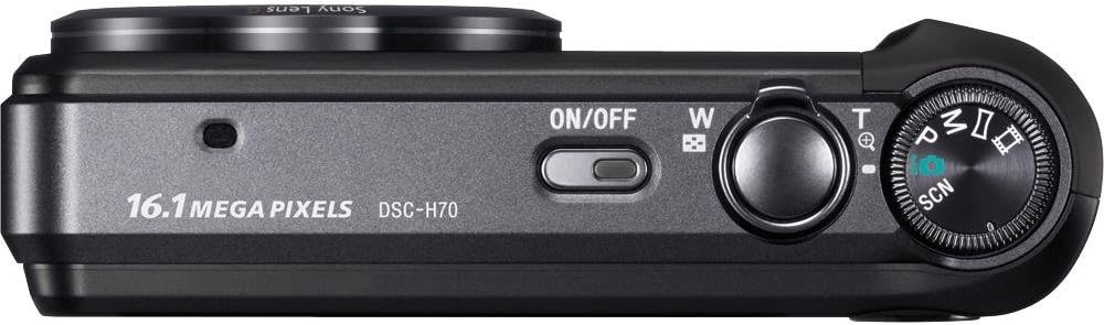 Sony Cyber-Shot DSC-H70 16.1 MP Digital Still Camera with 10x Wide-Angle Optical Zoom G Lens and 3.0-inch LCD (Black)