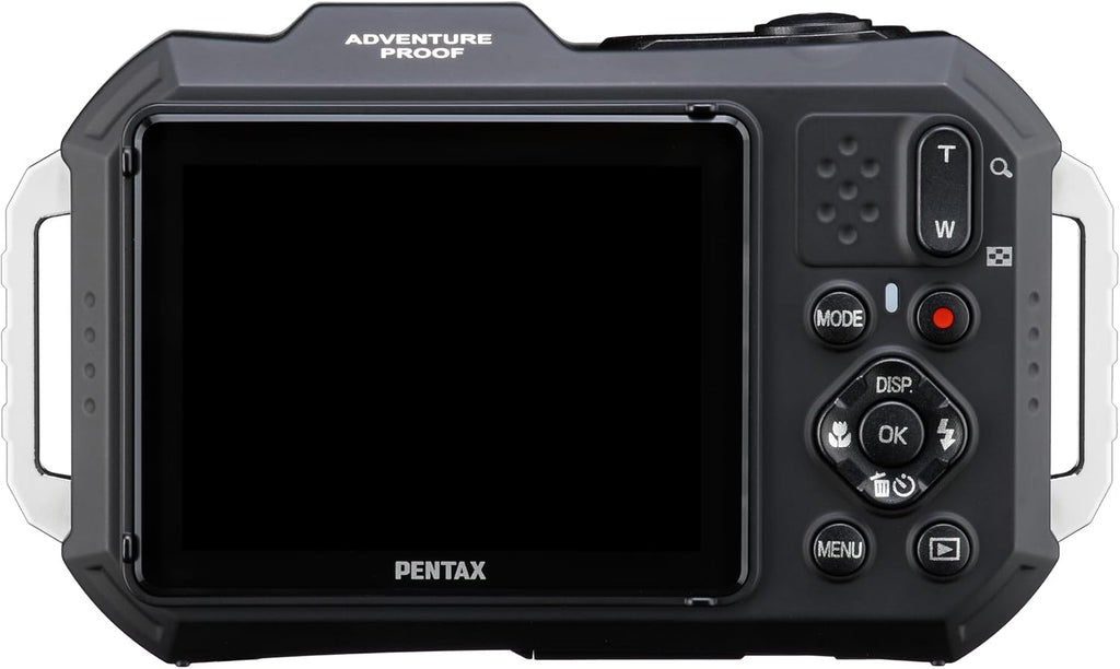 PENTAX WG-1000 Gray Waterproof Digital Compact Camera, Designed for Casual Outdoor and Underwater Photography, Waterproof to a Depth of 15 Meters, for up to one Hour of Continuous Operation