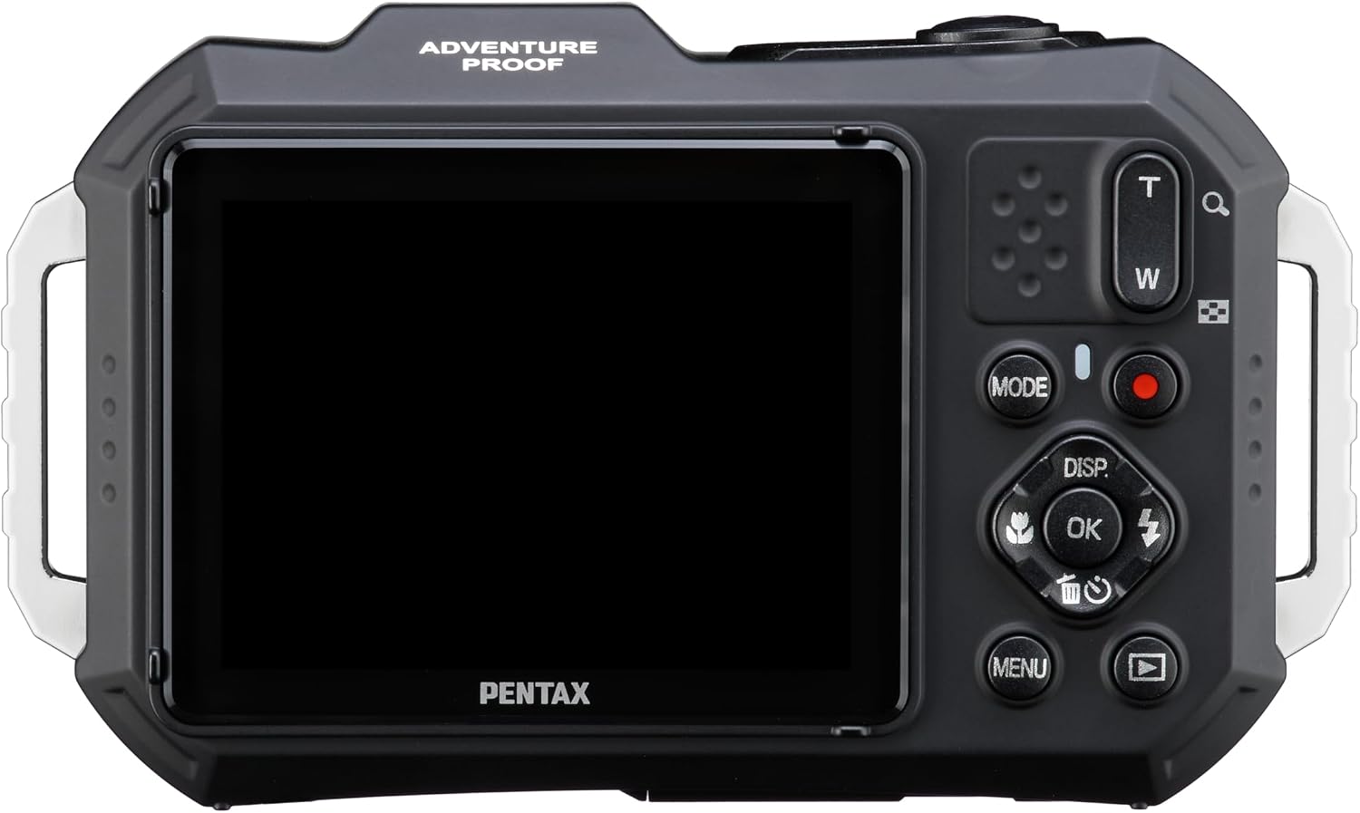 PENTAX WG-1000 Gray Waterproof Digital Compact Camera, Designed for Casual Outdoor and Underwater Photography, Waterproof to a Depth of 15 Meters, for up to one Hour of Continuous Operation