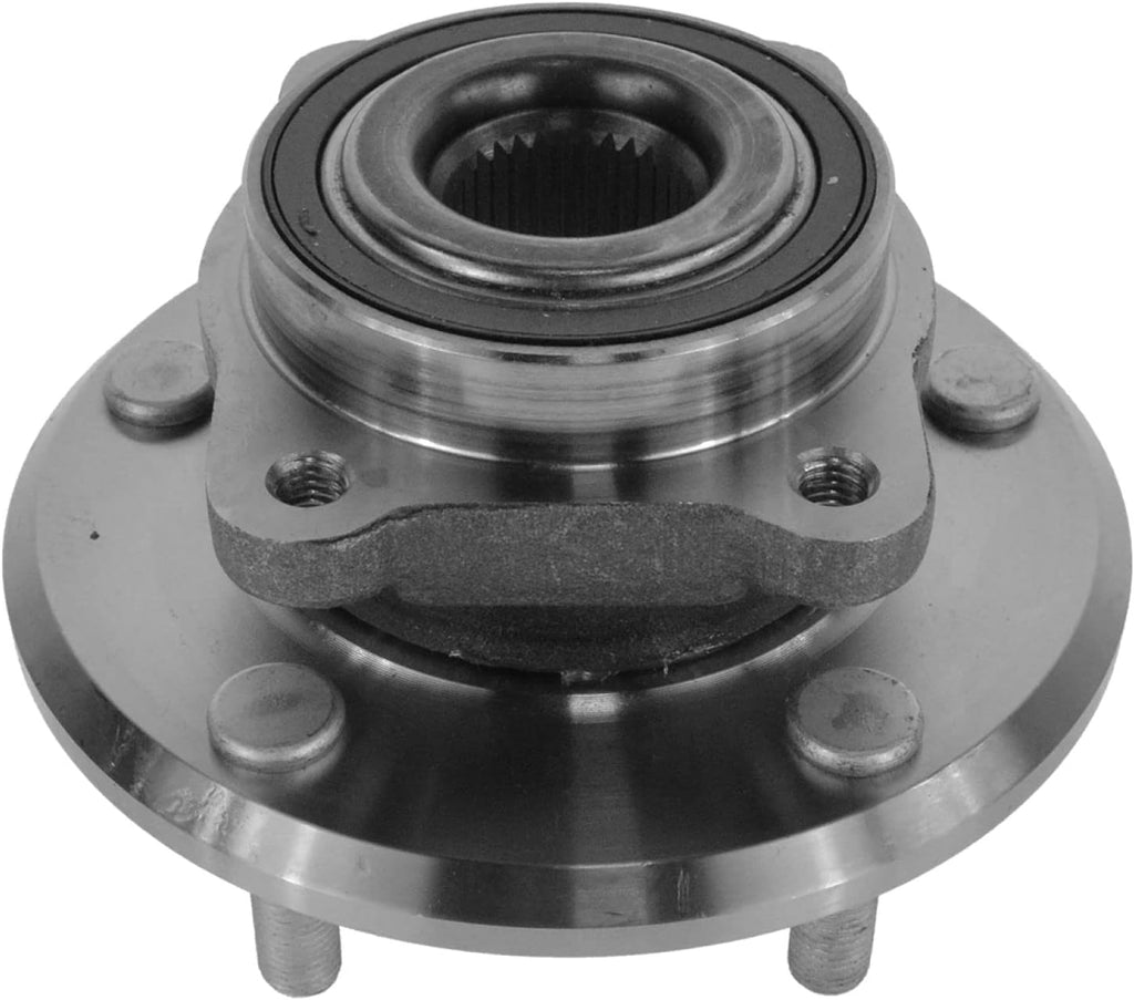 TRQ Front and Rear Wheel Bearing and Hub Assembly Set 4 Piece Compatible with 2009-2020 Dodge Journey