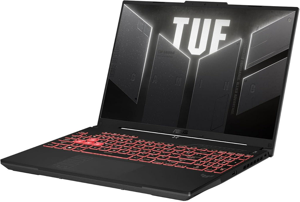 ASUS TUF 16' WUXGA 144Hz Gaming Laptop | AMD Ryzen 7 7445HS 3.2GHz | NVIDIA GeForce RTX 4050 | Backlit | Webcam | 16GB RAM DDR5 | 1024GB SSD | Windows 11 Pro |