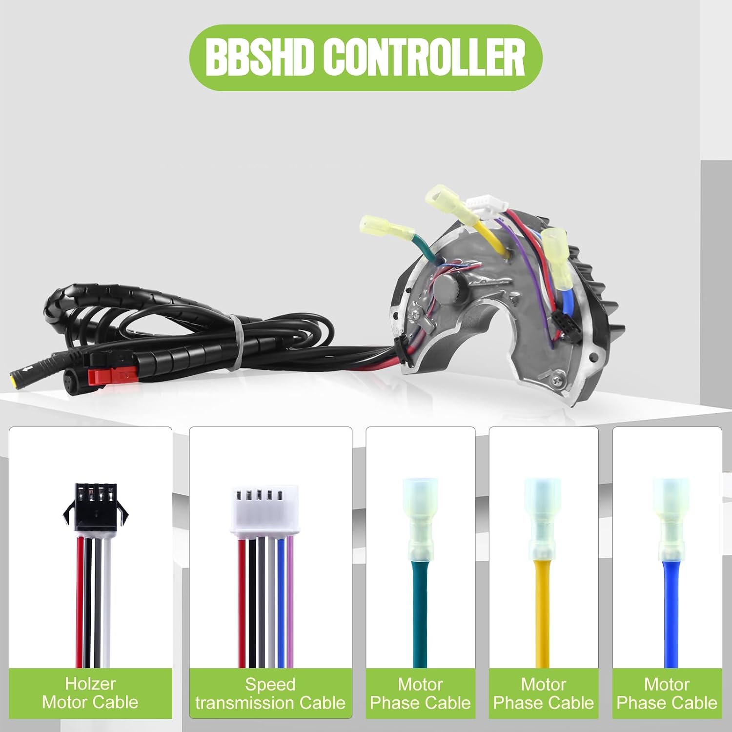 BAFANG 48V 1000W 30A BBSHD BBS BBS03B Controller Electric Bike Controller Accessories for Mid Drive Crank Engine Kits