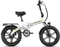 DriftGod Folding Electric Bike, 48V 20.8AH Large Removable Battery E Bike - 20'x3' Fat Tire - 80 Miles Max Range Ebike for Adults,Electric Bicycles for Commuter
