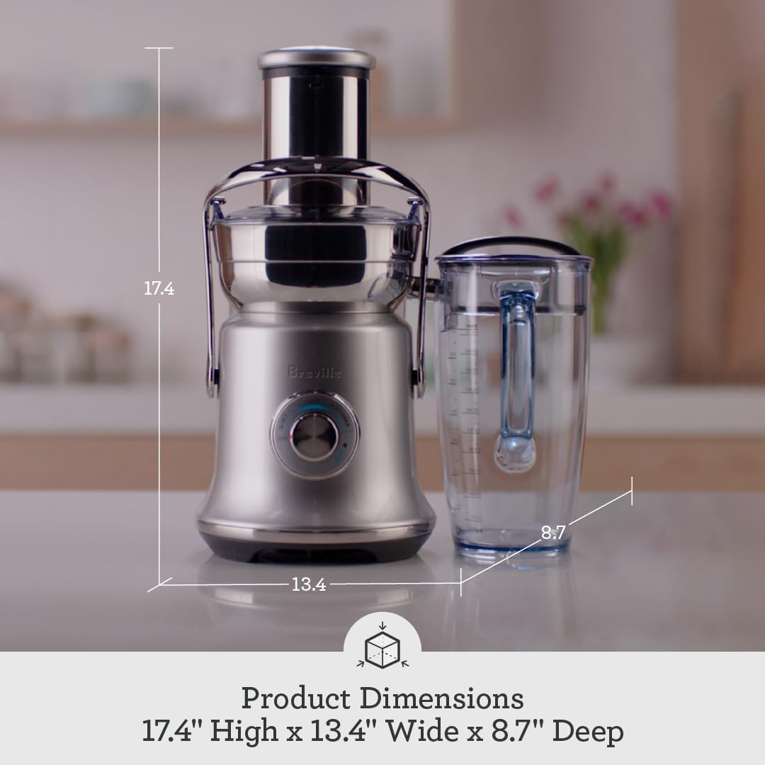 Breville BJE830OYS Juice Fountain Cold XL, 70 fl oz, Oyster Shell