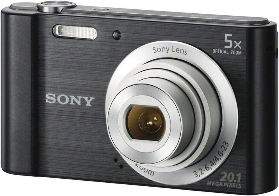 Sony DSCW800/B 20.1 MP Digital Camera (Black)