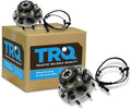 TRQ 2 Piece Front Wheel Bearing & Hub Assembly Set 4WD Compatible with 1999 Ford F-250 Super Duty F-350 Super Duty