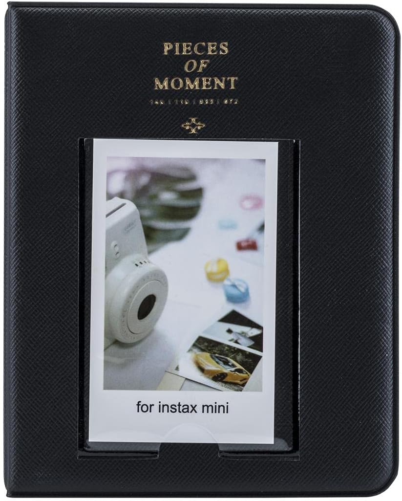 Instax Fujifilm Instax Mini Instant Camera Film: 100 Shoots Total, (10 Sheets x 10) Bundle with Slinger 64 Pocket Mini Instax Photo Album - Capture Memories Anytime, Anywhere