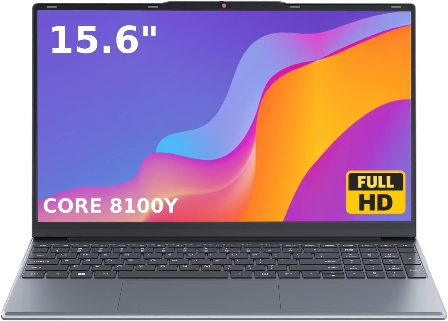 Laptop Computer 15.6 inch, Compatible with Windows 11, Core CPU(Beats Pentium, Celeron), Up to 3.4GHz, 4GB RAM, 128GB SSD, Up to 2TB, 15.6' FHD IPS 1920x1080, for Students, Business