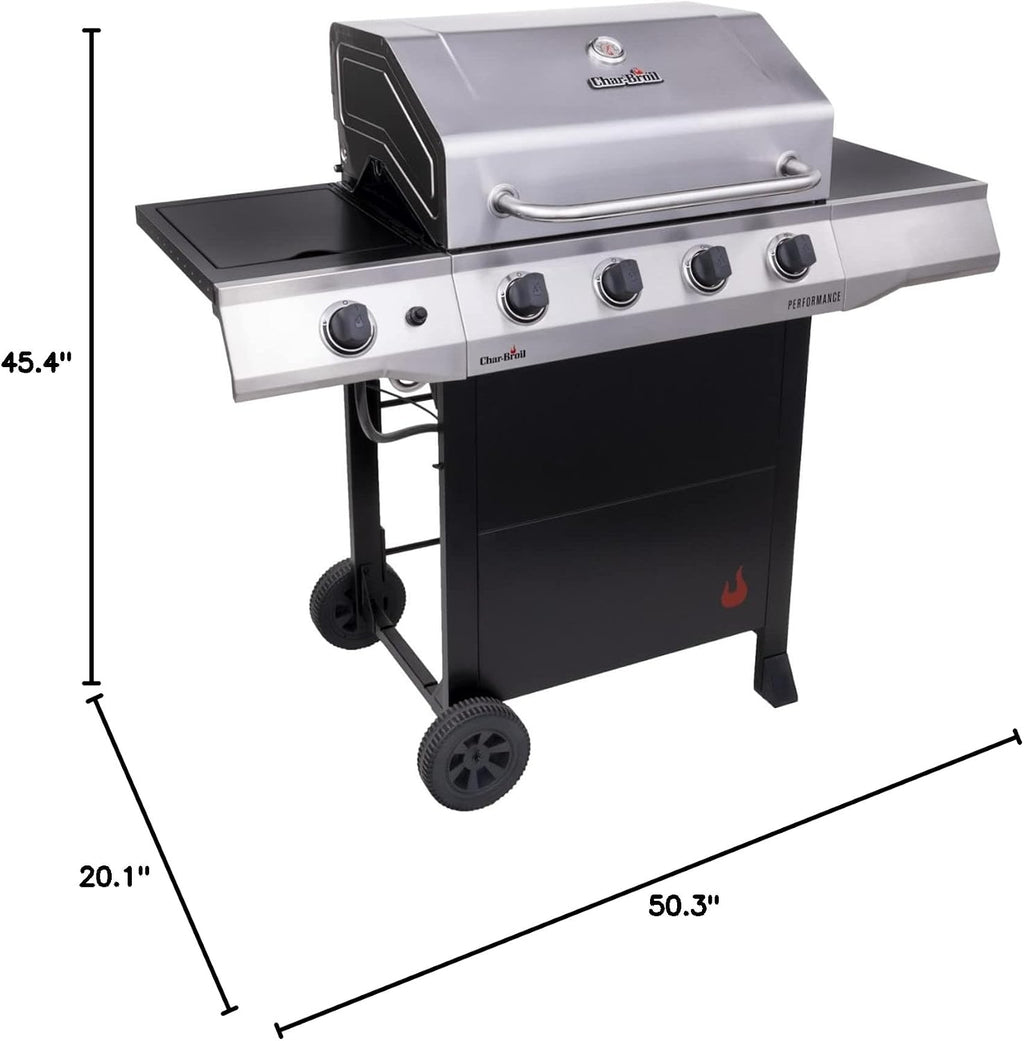 Char-Broil Performance 4-Burner Cart-Style Propane Gas Grill
