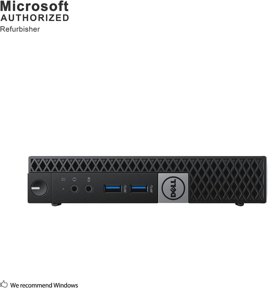Dell Optiplex 3040 Micro Computer Mini Tower PC, Intel Quad Core i5-6500T, 8GB DDR4 RAM, 256GB SSD, Win 11 Pro (Renewed)