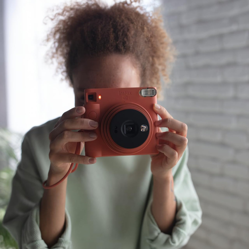 Instax Square SQ1 Instant Camera, Terracotta Orange
