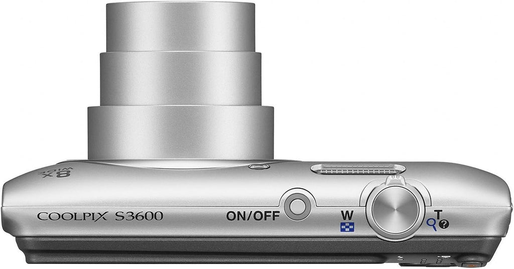 Nikon Coolpix S3600 ( 20.48 MP,8 x Optical Zoom,2.7 -inch LCD )