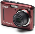 Kodak PIXPRO Friendly Zoom FZ43-RD 16MP Digital Camera with 4X Optical Zoom and 2.7' LCD Screen (Red)