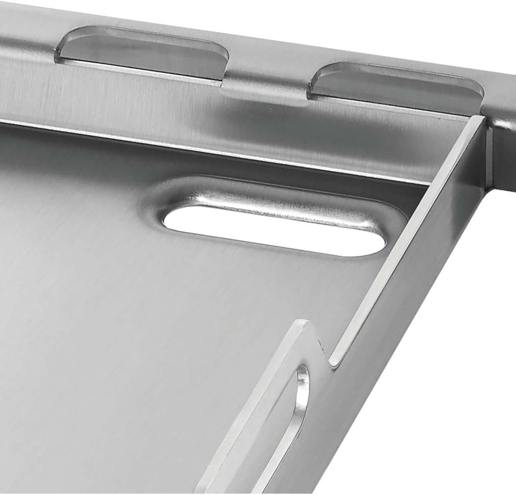 Napoleon BBQ Grill Accessory, Stainless Steel Griddle Insert - Compatible with Prestige/Prestige Pro/Built In 700 Series/Rogue 525, Full Size, Integrated Grease Traps
