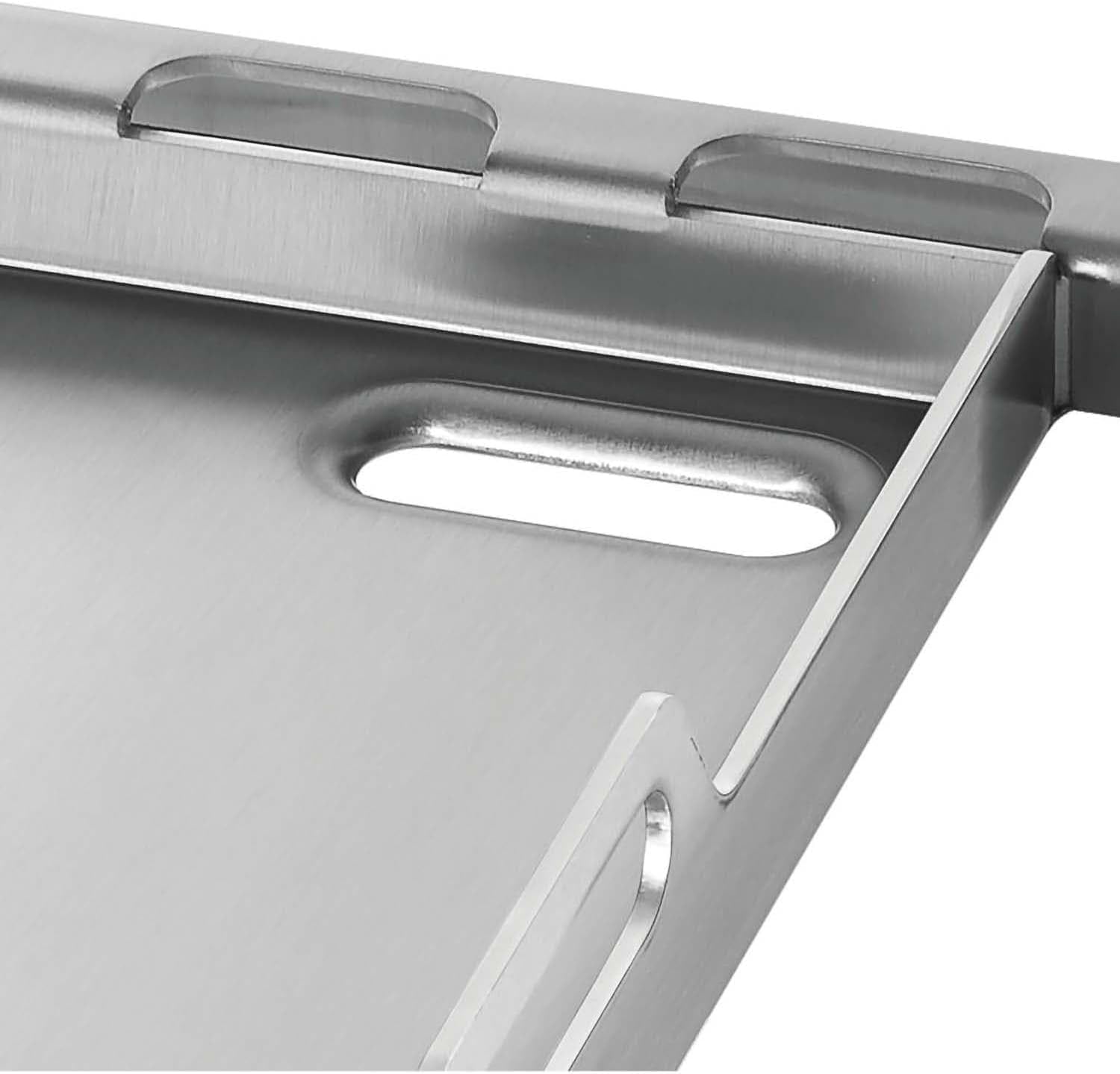 Napoleon BBQ Grill Accessory, Stainless Steel Griddle Insert - Compatible with Prestige/Prestige Pro/Built In 700 Series/Rogue 525, Full Size, Integrated Grease Traps