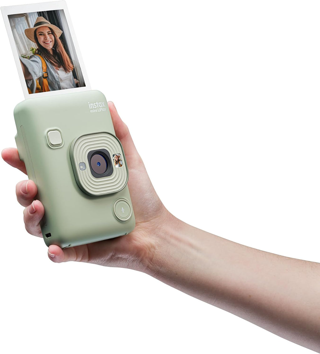 Fujifilm INSTAX Mini LIPLAY Hybrid Instant Camera - Matcha Green