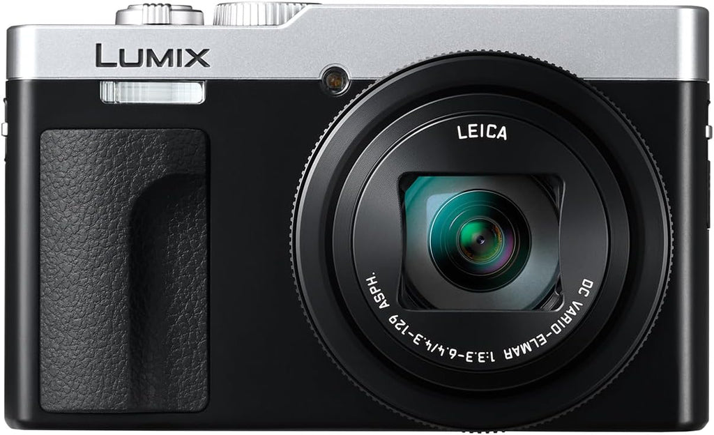 Panasonic LUMIX TZ/ZS99 Point and Shoot Camera, Compact Camera for Travel with 30x Zoom with 24-720mm Zoom Lens, and 4K Video/Photo, Great for Travel and Concerts, DC-TZ99 (Silver)
