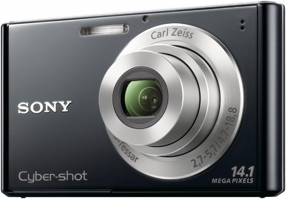 Sony DSC-W330 14.1MP Digital Camera with 4x Wide Angle Zoom with Digital Steady Shot Image Stabilization and 3.0 inch LCD (Black)