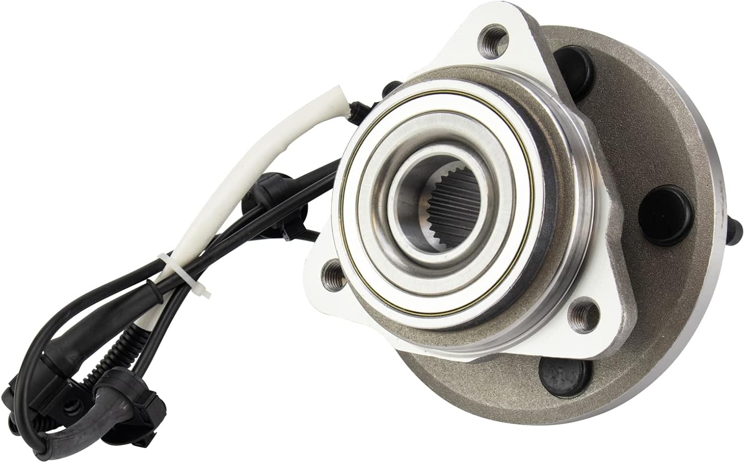 TRQ Front Left and Right Wheel Bearing and Hub Assembly Set 2 Piece Compatible with 10-11 Ford Ranger 4WD 09 Ranger 4WD from 9-14-09 Production Date 03-04 Mazda B4000 SE 05-09 B4000