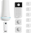 SimpliSafe 11 Piece Wireless Home Security System Gen 3 with Wireless Indoor HD Camera - Optional 24/7 Professional Monitoring - No Contract - Compatible with Alexa and Google Assistant,White