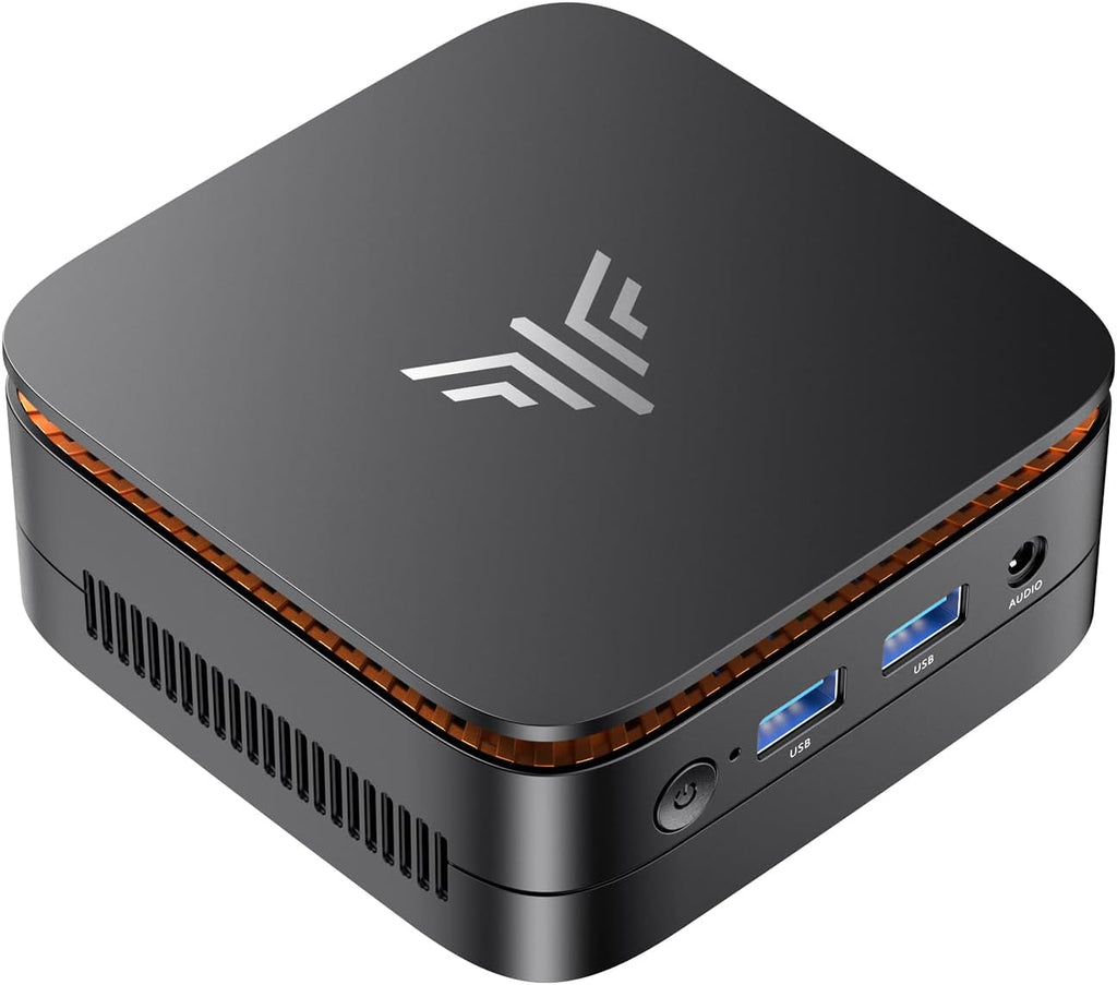 KAMRUI Essenx E1 N97 Mini PC, Dual 4K HDMI, 16GB RAM 256GB SSD, High-Speed Gigabit Ethernet Wi-Fi Bluetooth Ultra Silent