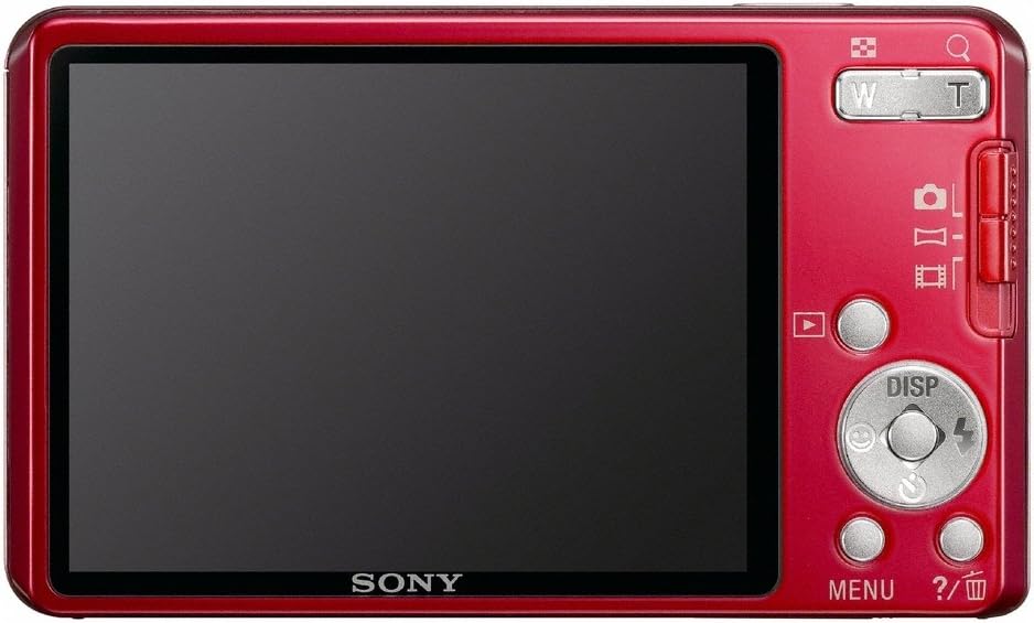Sony Cyber-Shot DSC-W560 14.1 MP Digital Still Camera with Carl Zeiss Vario-Tessar 4x Wide-Angle Optical Zoom Lens and 3.0-inch LCD (Red)