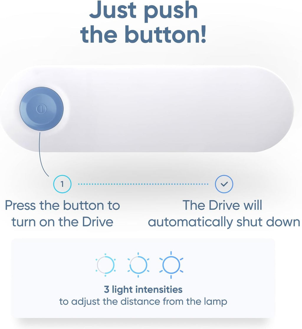 Luminette Drive® - First 2-in-1 Light Therapy Lamp - Enjoy The Benefits of Light Therapy in Your Car or at Your Computer