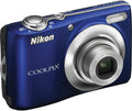 Nikon Coolpix L22 12 MP Digital Camera with 3.6x Optical Zoom and 3.0-Inch LCD (Blue)
