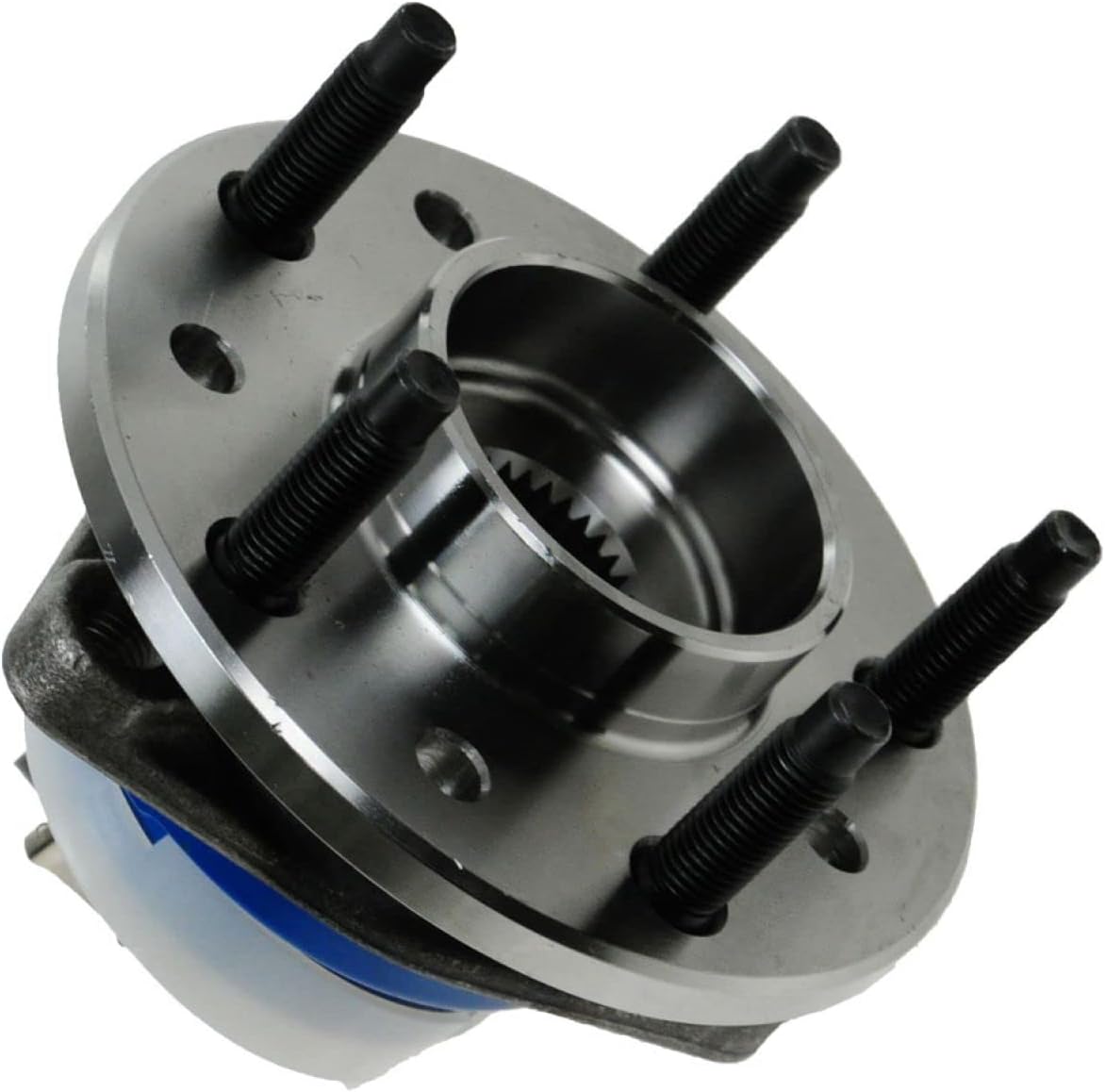 TRQ 2 Piece Front Rear Wheel Bearing & Hub Assembly Set Compatible with 2004-2005 Chevrolet Classic 2001-2003 Malibu 1999-2004 Oldsmobile Alero 1999-2005 Pontiac Grand Am