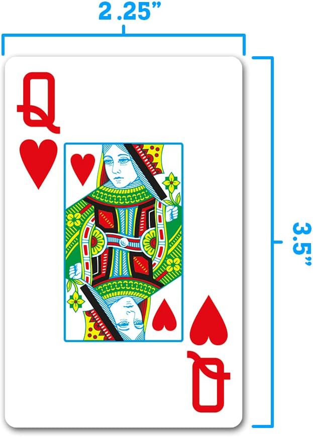 Copag 1546 Design 100% Plastic Playing Cards, Bridge Size (Narrow) Green/Burgundy (Jumbo Index, 6 Sets)
