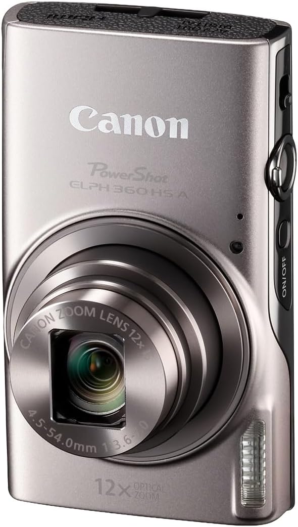 Canon PowerShot ELPH 360 HS A Silver